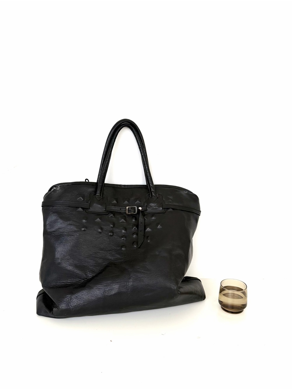 Jas M.B. Leather shoulder bag